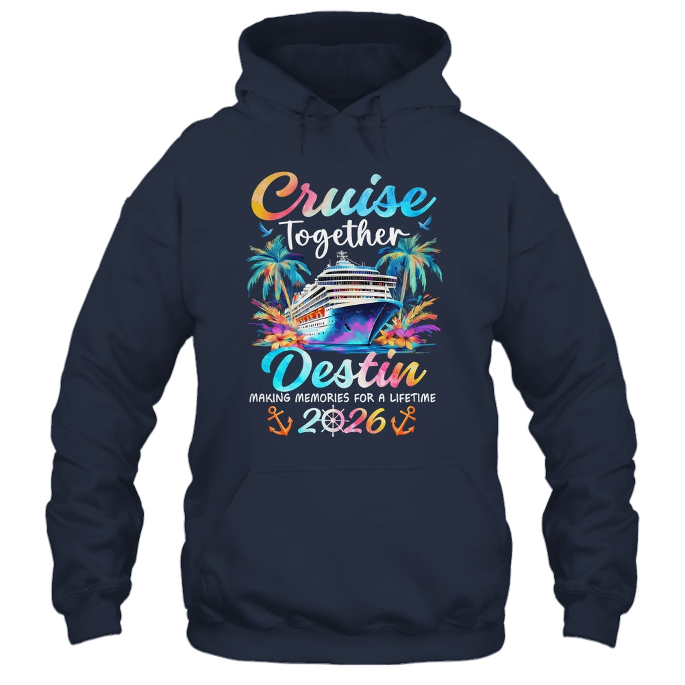 Destin Cruise 2026 Family Vacation Cruisin’ Together Shirt & Tank Top | siriusteestore