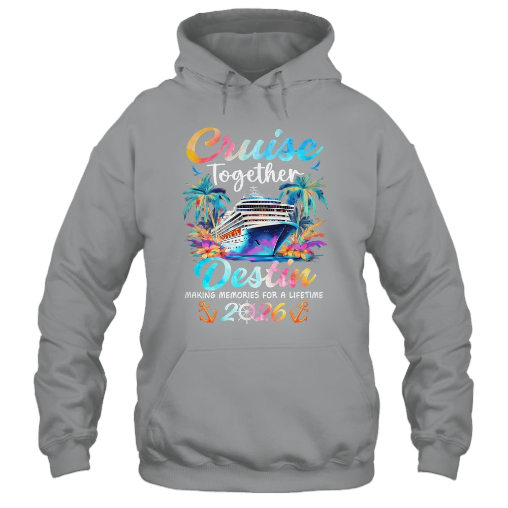 Destin Cruise 2026 Family Vacation Cruisin’ Together Shirt & Tank Top | siriusteestore