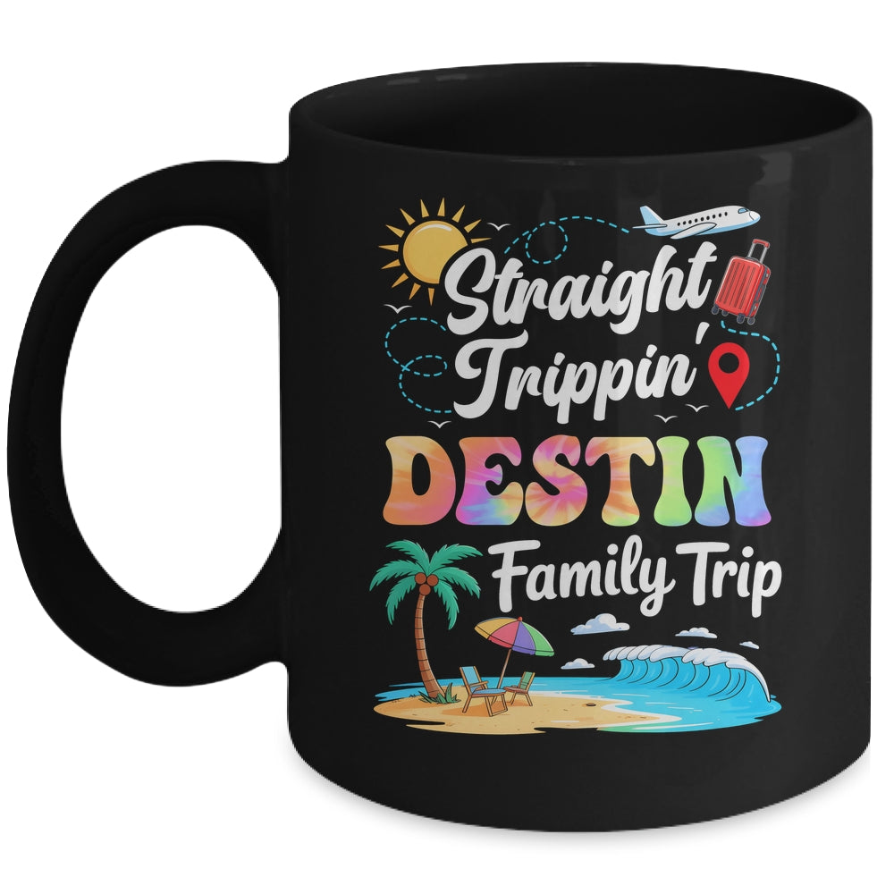 Destin Family Vacation 2025 Straight Trippin Trip Mug | siriusteestore