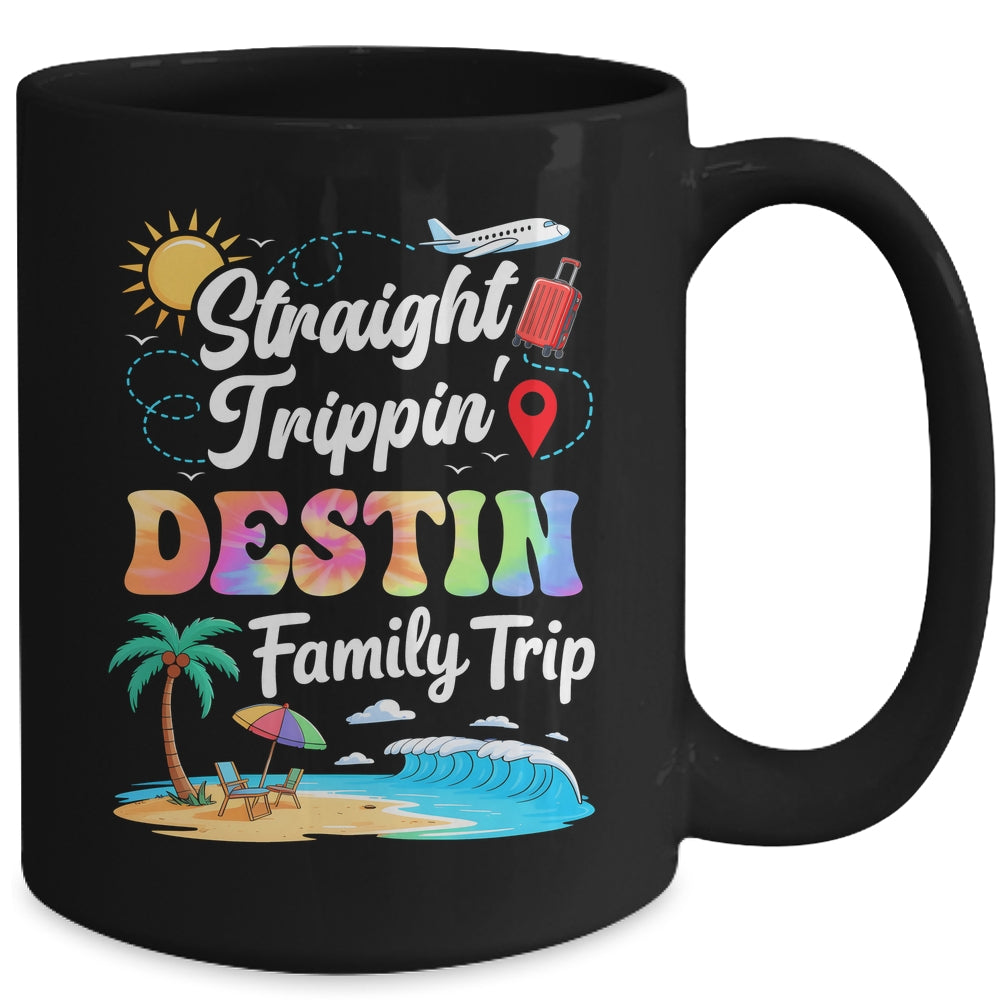 Destin Family Vacation 2025 Straight Trippin Trip Mug | siriusteestore