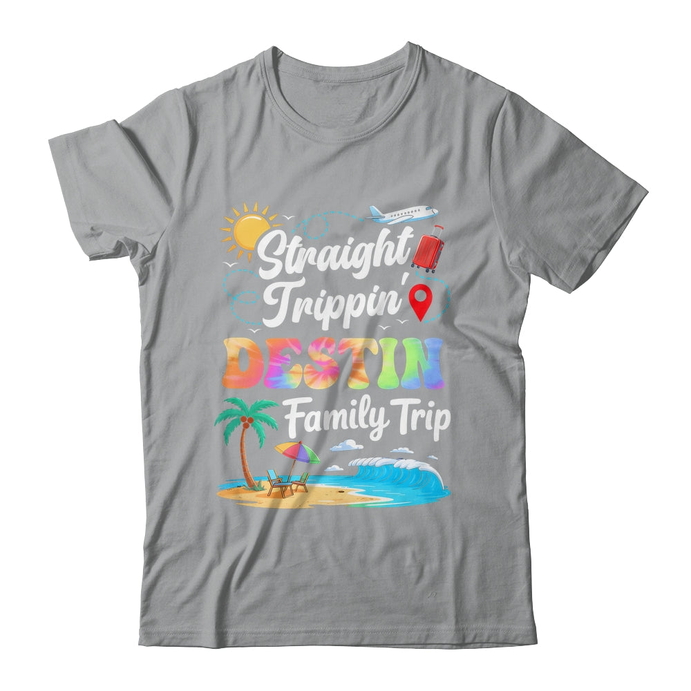 Destin Family Vacation 2025 Straight Trippin Trip Shirt & Tank Top | siriusteestore