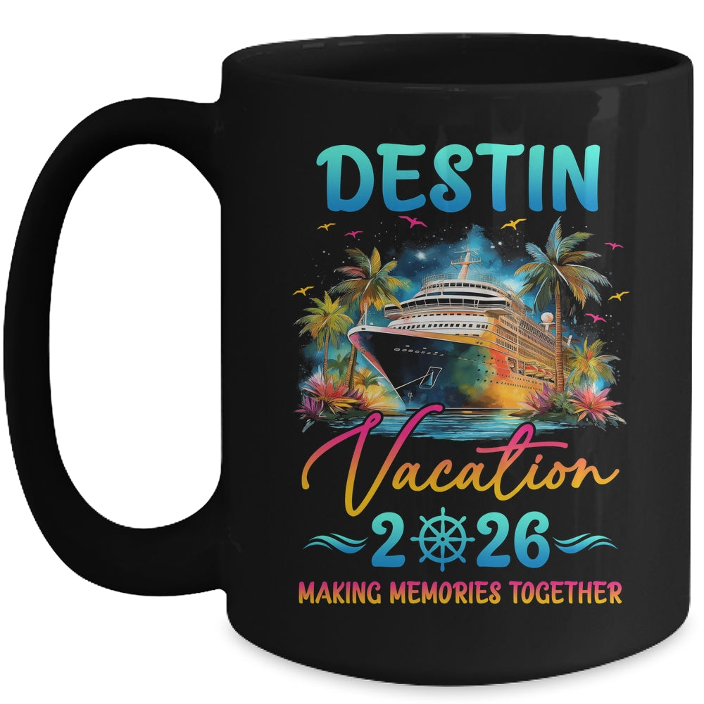 Destin Family Vacation 2026 Matching Group Summer Mug | siriusteestore