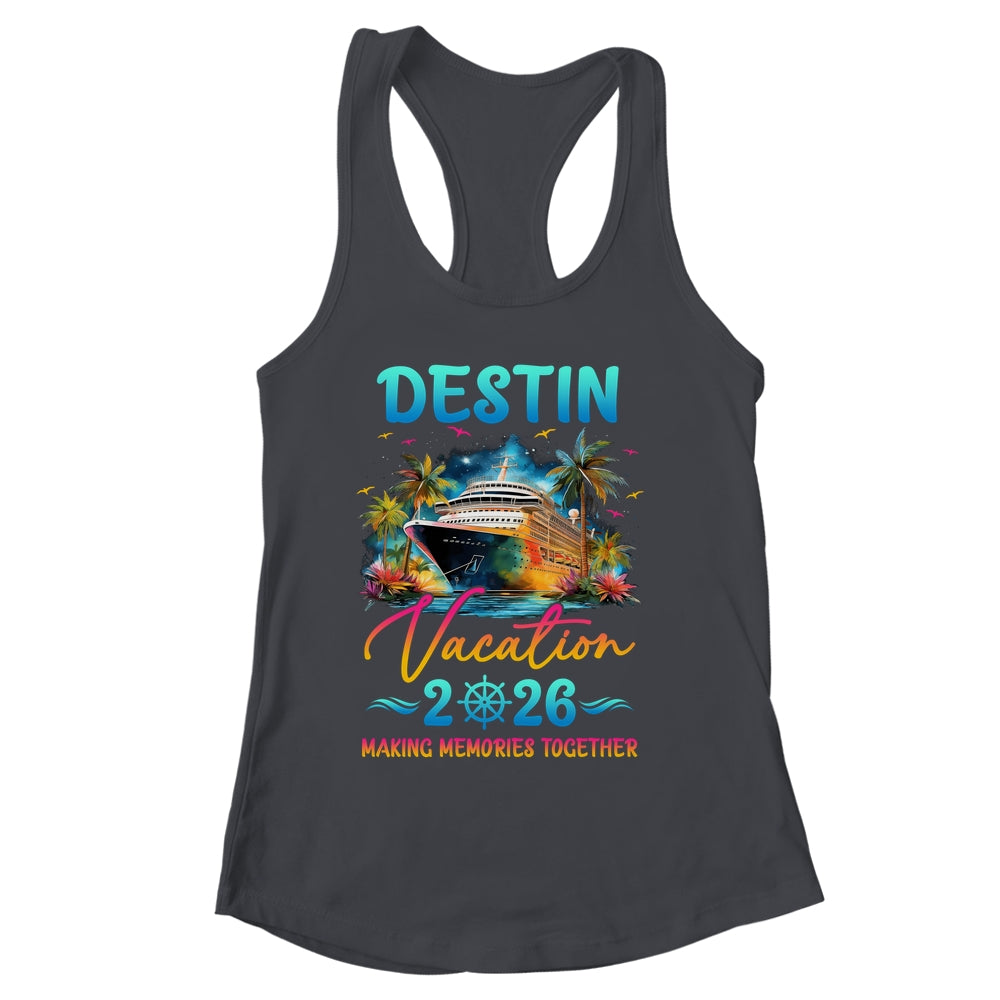 Destin Family Vacation 2026 Matching Group Summer Shirt & Tank Top | siriusteestore