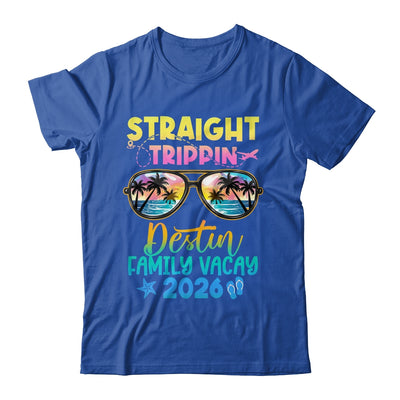 Destin Family Vacay Vacation 2026 Straight Trippin Shirt & Tank Top | siriusteestore