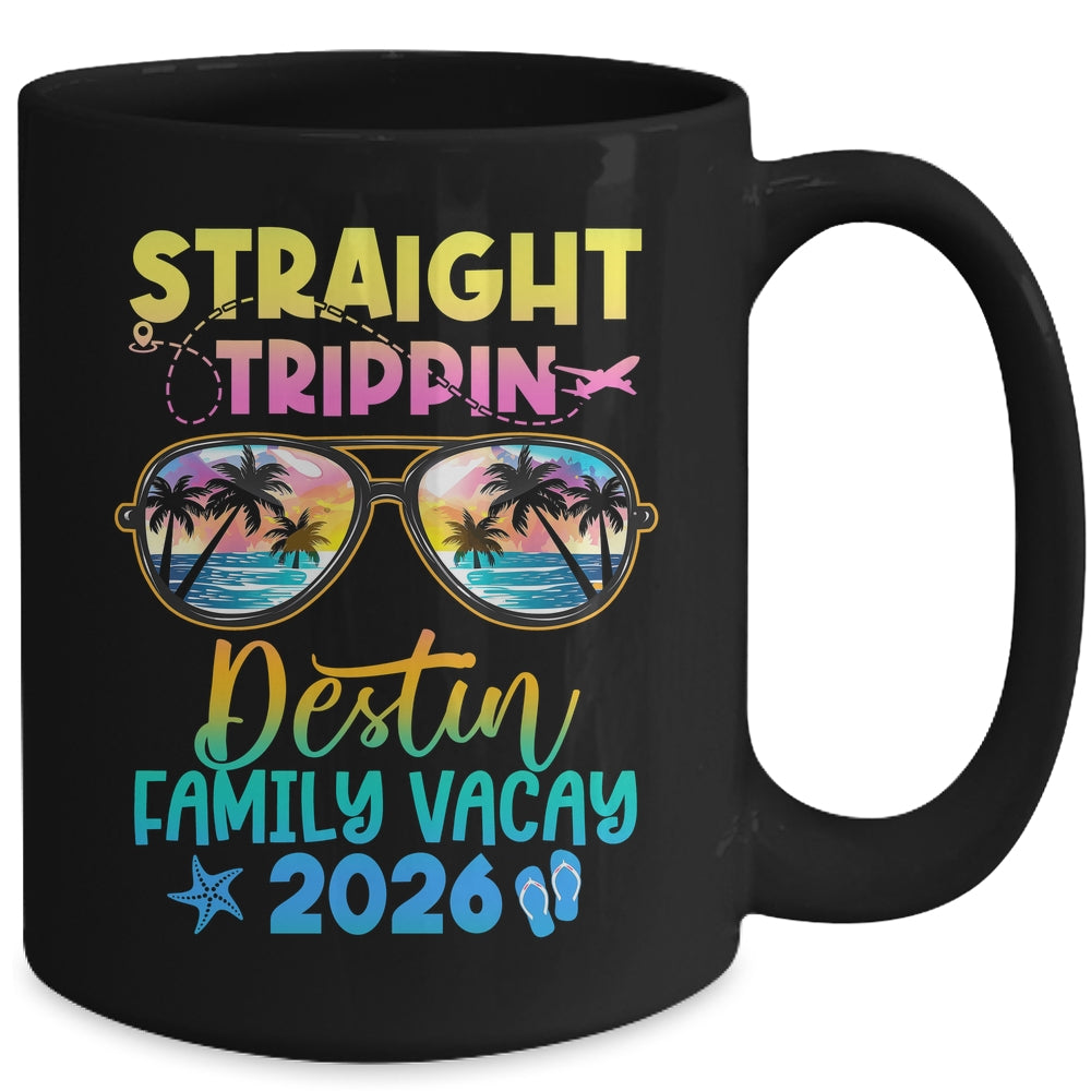 Destin Family Vacay Vacation 2026 Straight Trippin Mug | siriusteestore