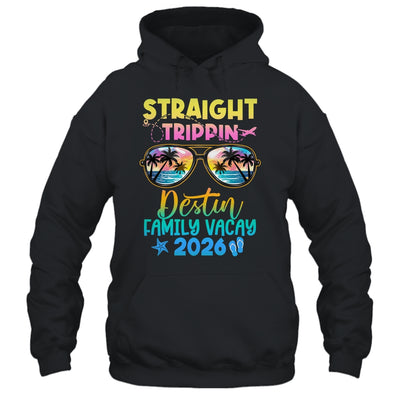 Destin Family Vacay Vacation 2026 Straight Trippin Shirt & Tank Top | siriusteestore