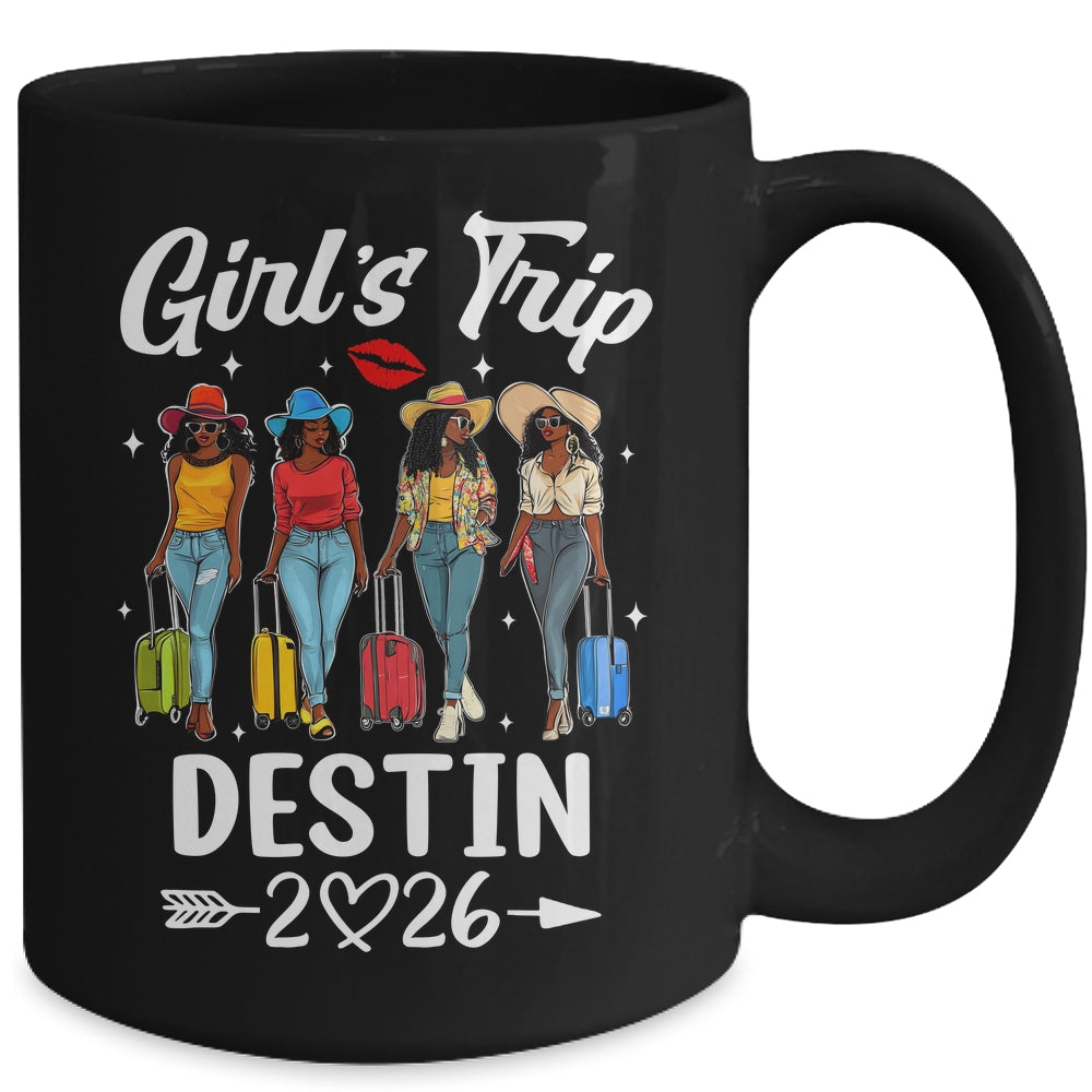 Destin Girls Trip 2026 Birthday Squad Women Vacation Mug | siriusteestore