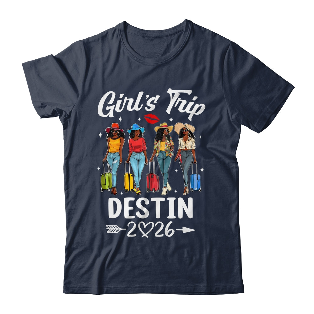 Destin Girls Trip 2026 Birthday Squad Women Vacation Shirt & Tank Top | siriusteestore