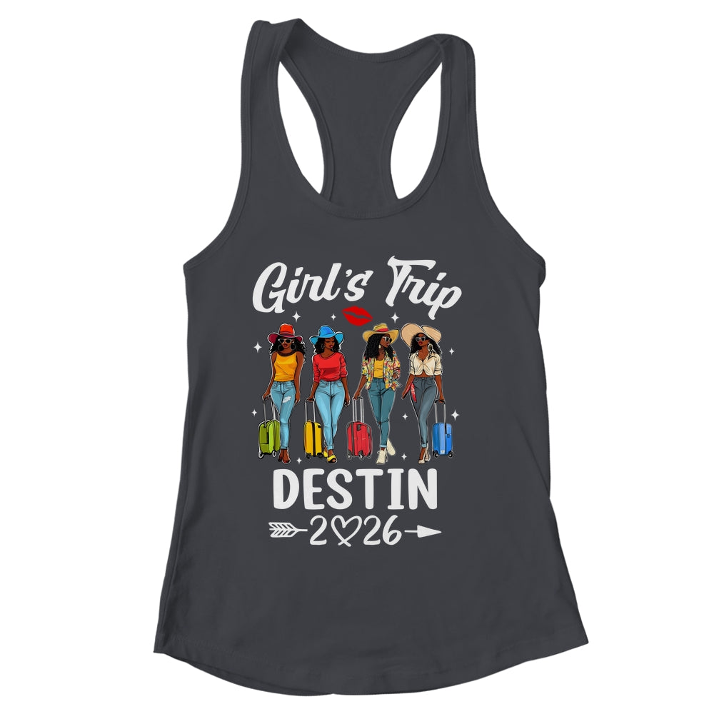 Destin Girls Trip 2026 Birthday Squad Women Vacation Shirt & Tank Top | siriusteestore