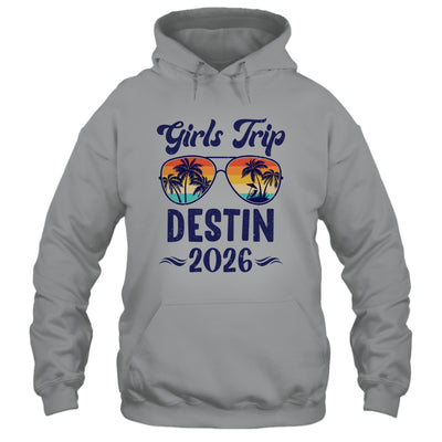 Destin Girls Trip Beach Vacation 2026 Matching Group Shirt & Tank Top | siriusteestore