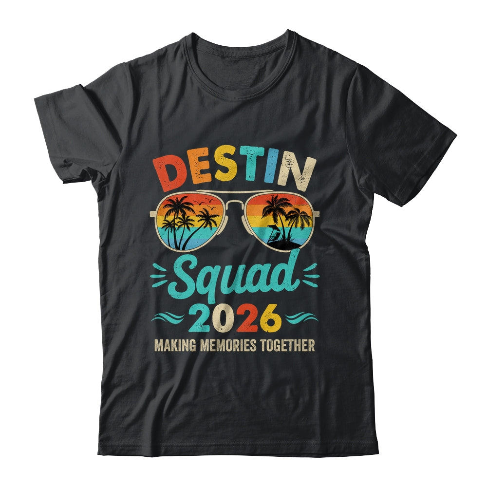 Destin Squad 2026 Vacation Friends Family Matching Group Shirt & Tank Top | siriusteestore