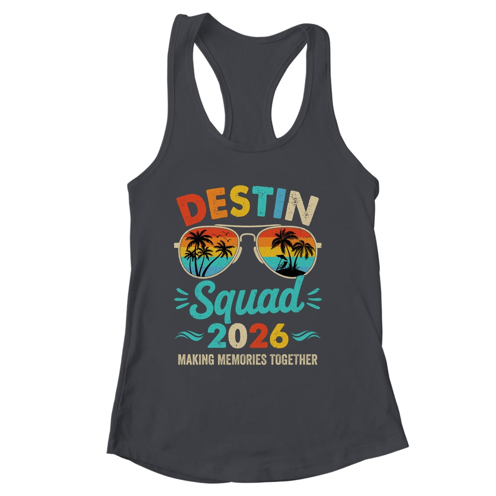Destin Squad 2026 Vacation Friends Family Matching Group Shirt & Tank Top | siriusteestore