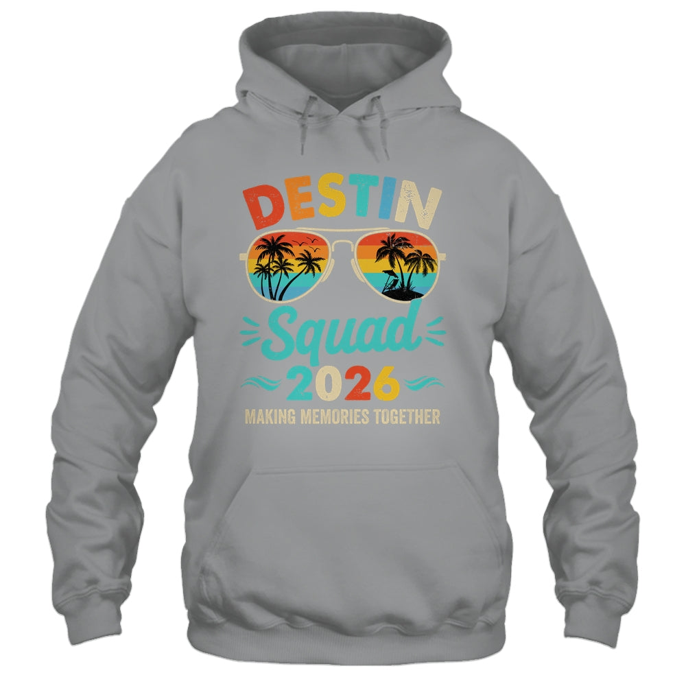 Destin Squad 2026 Vacation Friends Family Matching Group Shirt & Tank Top | siriusteestore