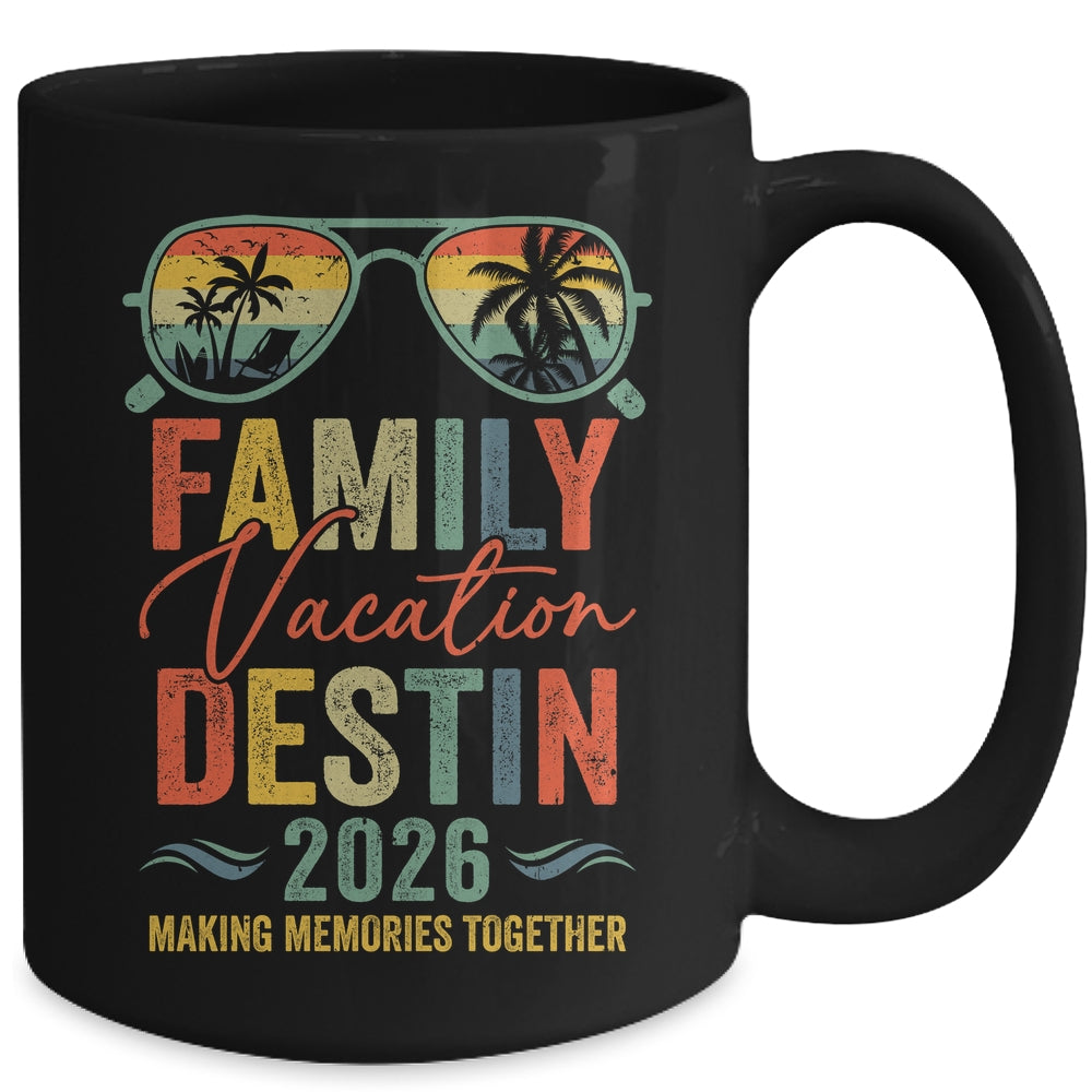 Destin Vacation 2026 Matching Family Group Summer Mug | siriusteestore