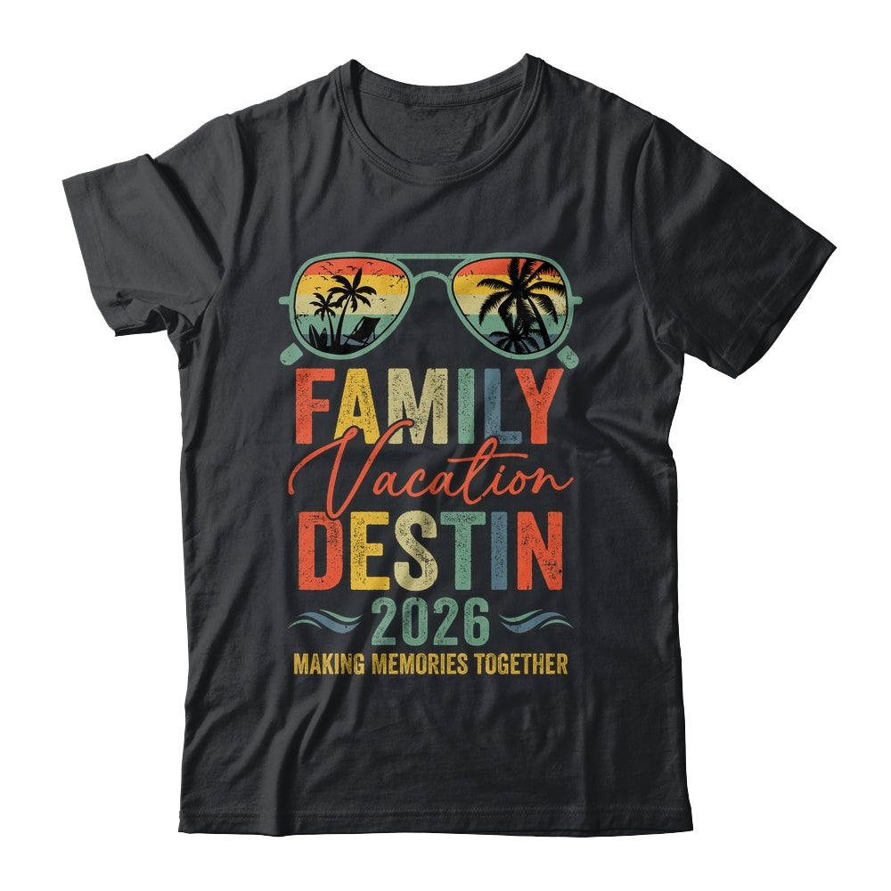 Destin Vacation 2026 Matching Family Group Summer Shirt & Tank Top | siriusteestore
