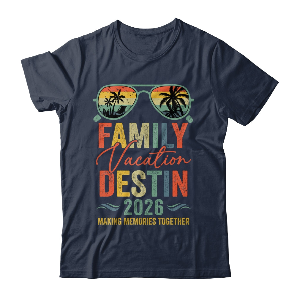 Destin Vacation 2026 Matching Family Group Summer Shirt & Tank Top | siriusteestore