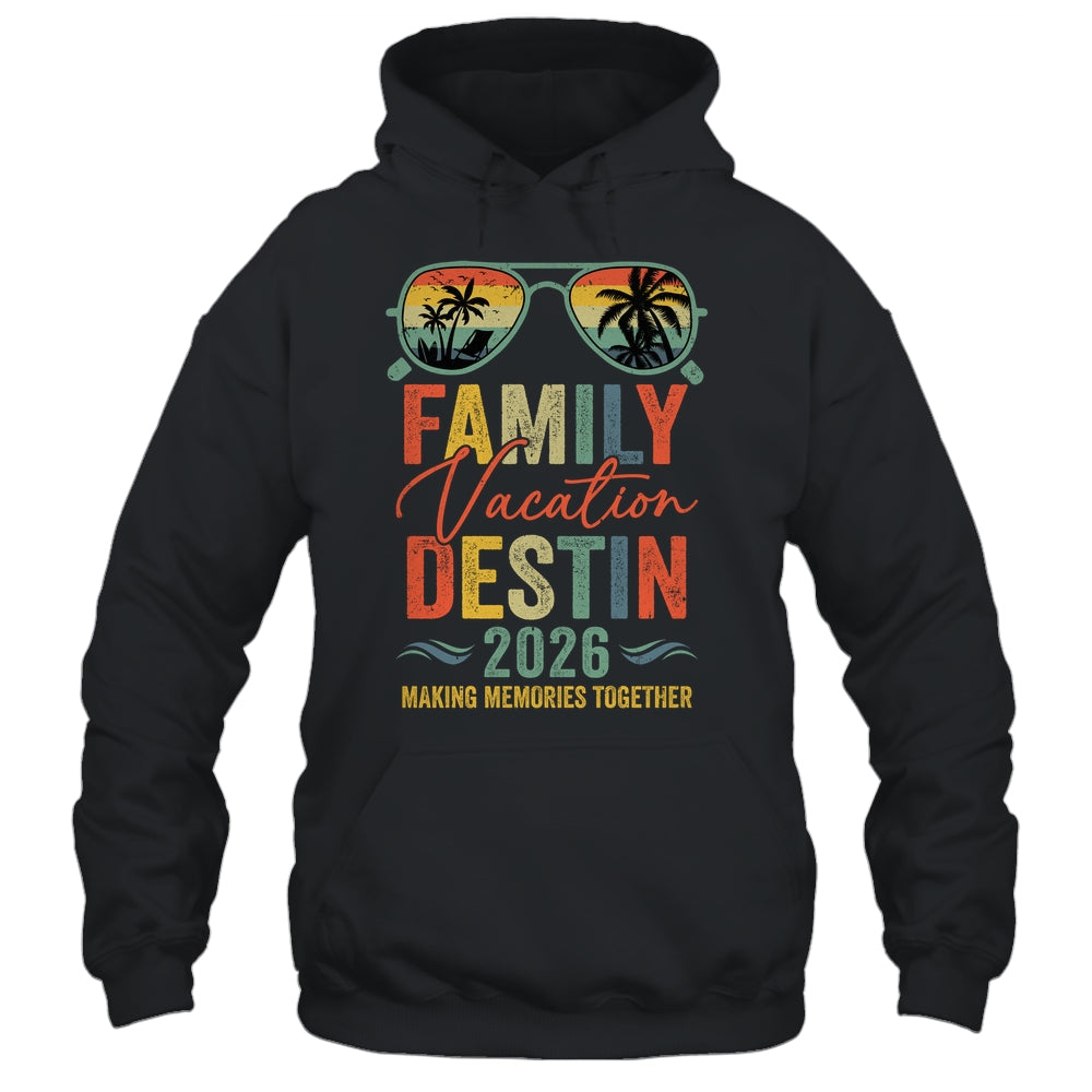 Destin Vacation 2026 Matching Family Group Summer Shirt & Tank Top | siriusteestore