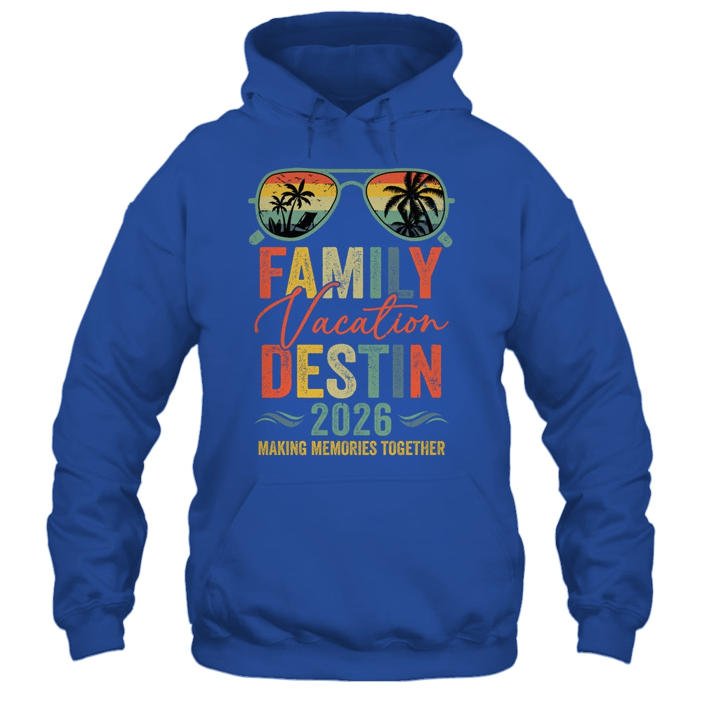 Destin Vacation 2026 Matching Family Group Summer Shirt & Tank Top | siriusteestore