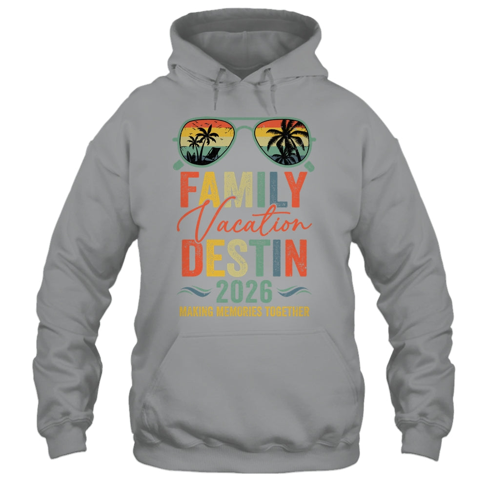 Destin Vacation 2026 Matching Family Group Summer Shirt & Tank Top | siriusteestore