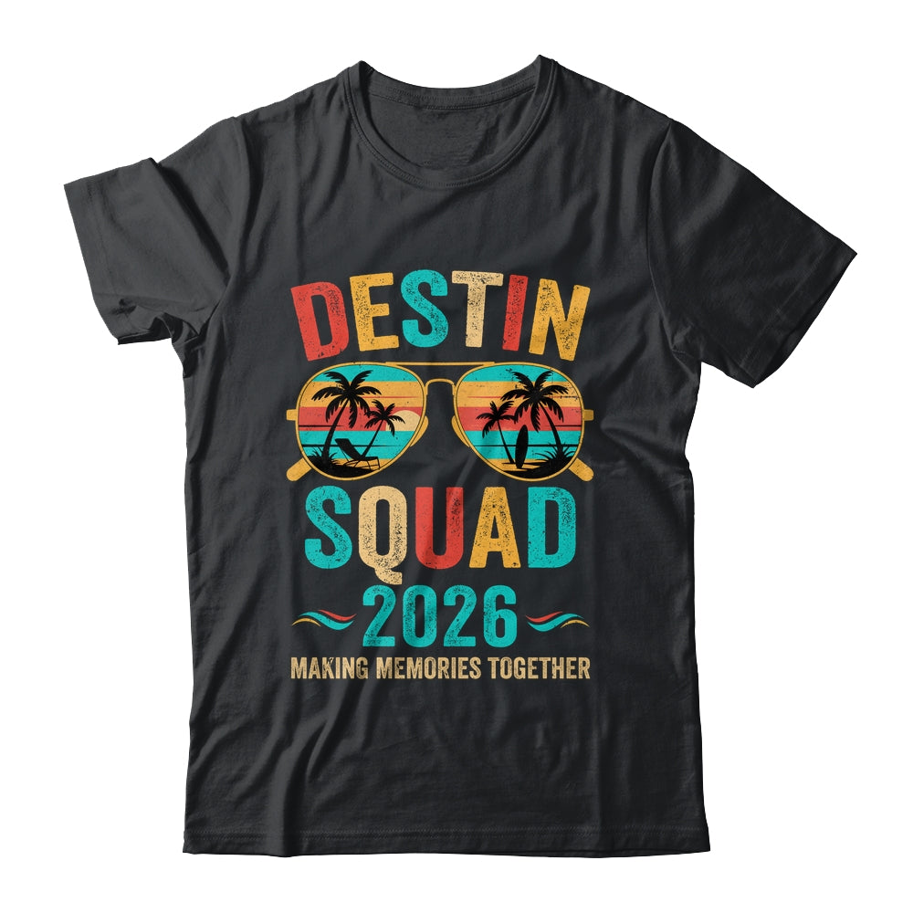 Destin Vacation Squad 2026 Family Matching Vintage Shirt & Tank Top | siriusteestore