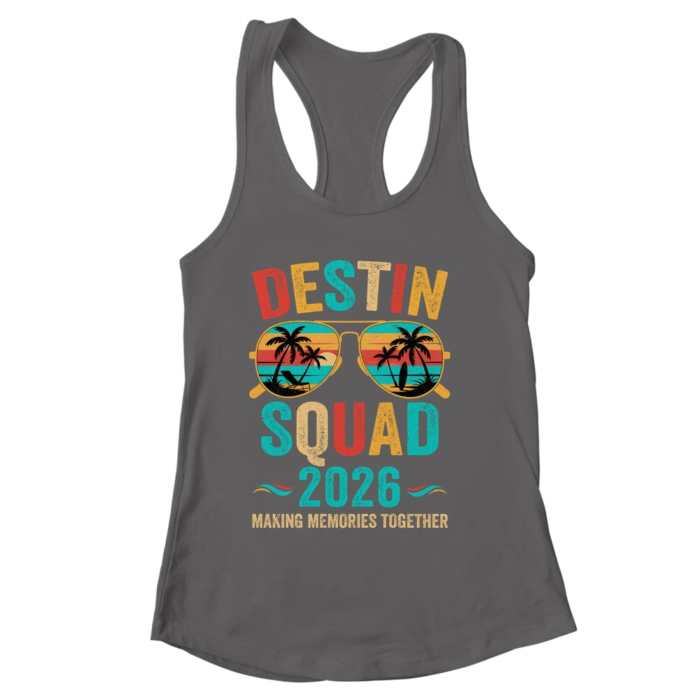 Destin Vacation Squad 2026 Family Matching Vintage Shirt & Tank Top | siriusteestore