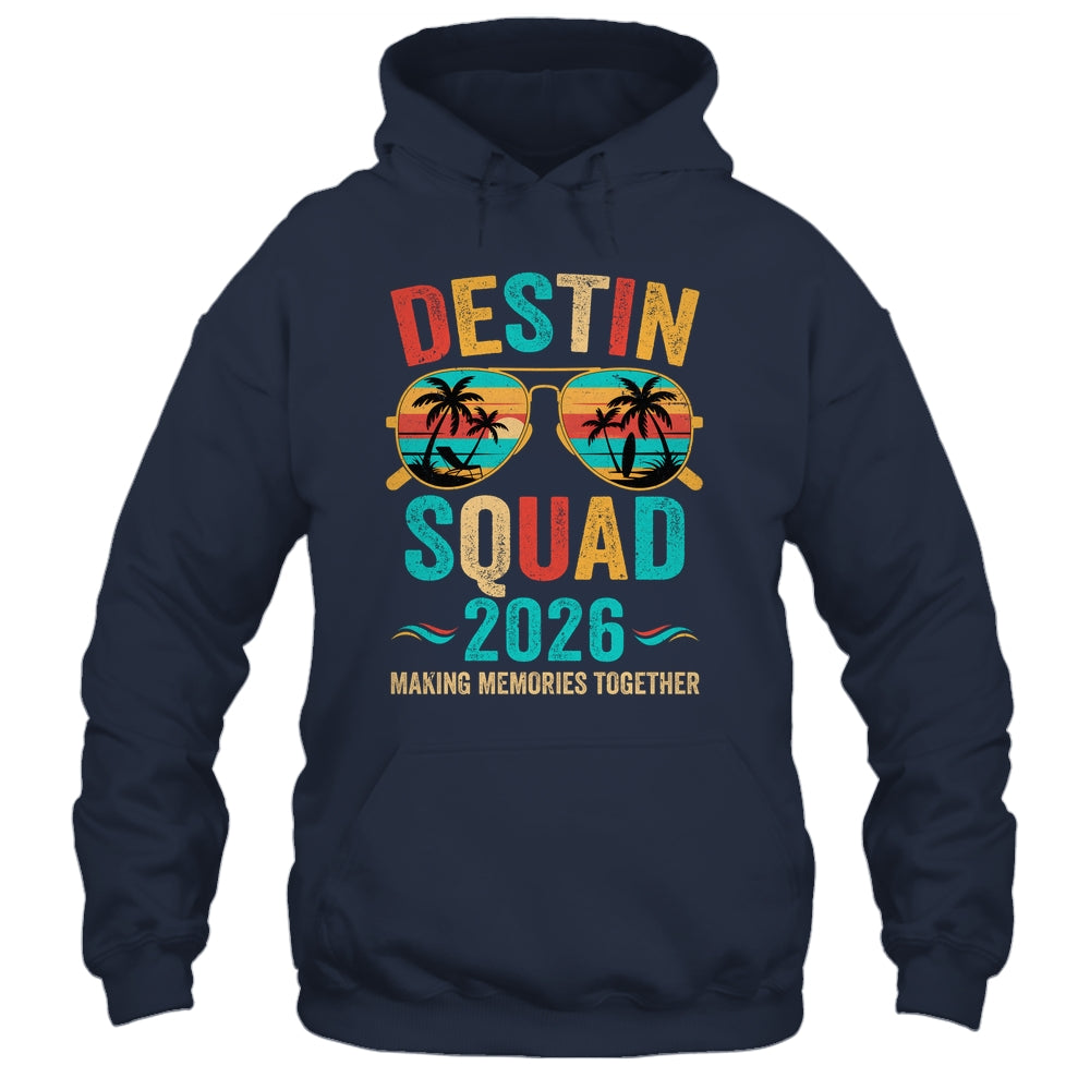 Destin Vacation Squad 2026 Family Matching Vintage Shirt & Tank Top | siriusteestore