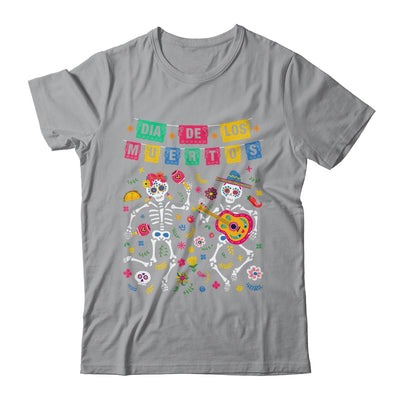 Dia De Los Muertos 2024 Mexican Skeleton Dancing Men Women Shirt & Hoodie | siriusteestore