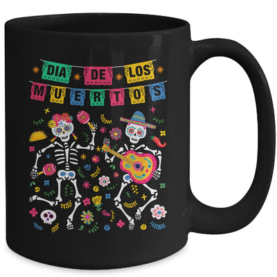 Dia De Los Muertos 2024 Mexican Skeleton Dancing Men Women Mug | siriusteestore