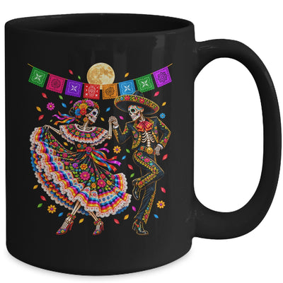 Dia De Los Muertos Dancing Skull Day Of The Dead Men Women Mug | siriusteestore
