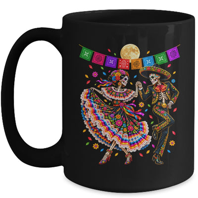 Dia De Los Muertos Dancing Skull Day Of The Dead Men Women Mug | siriusteestore