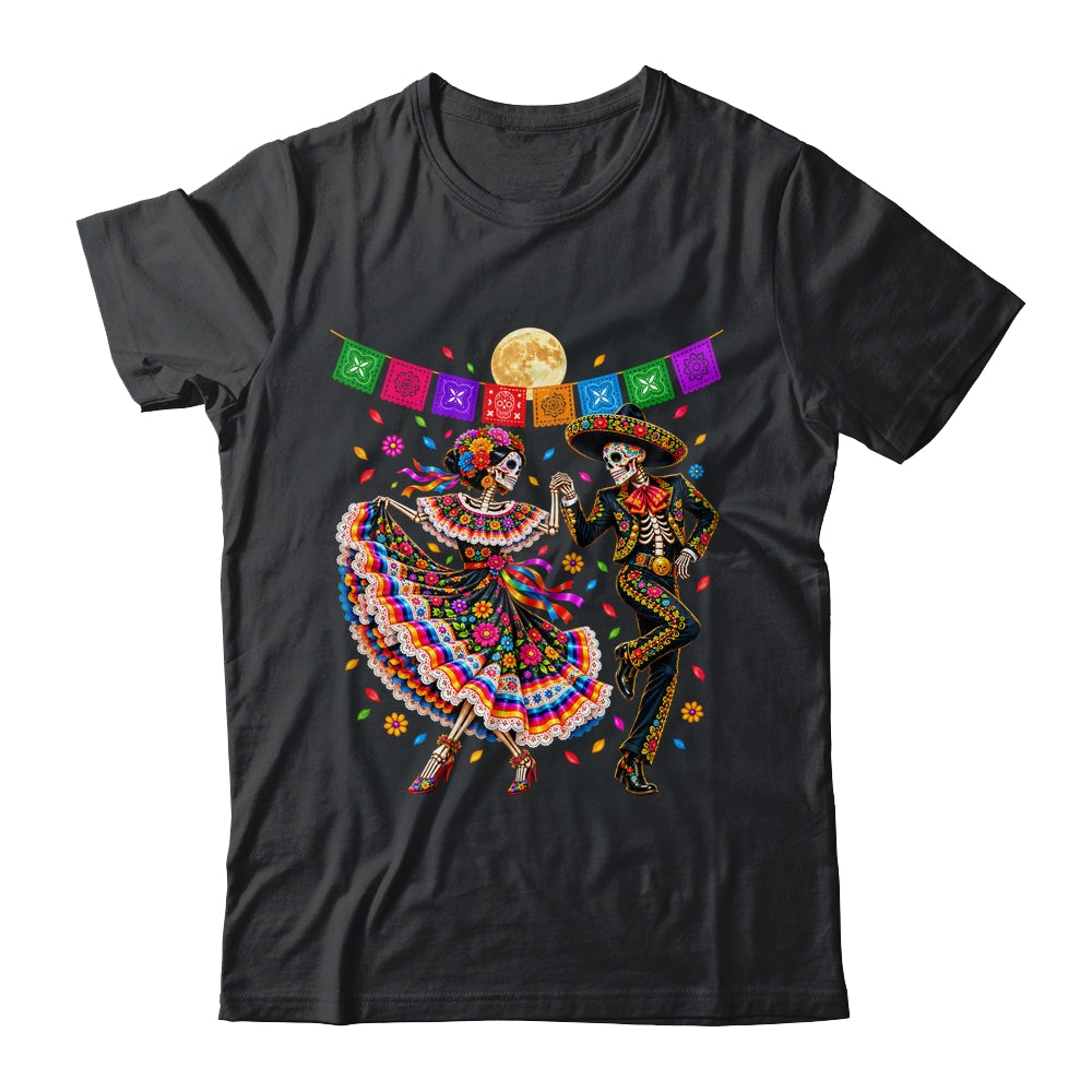 Dia De Los Muertos Dancing Skull Day Of The Dead Men Women Shirt & Tank Top | siriusteestore