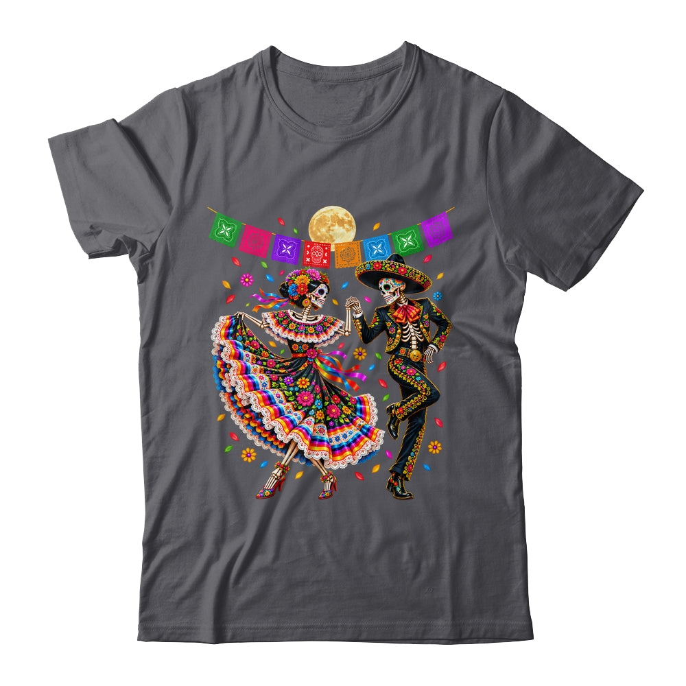Dia De Los Muertos Dancing Skull Day Of The Dead Men Women Shirt & Tank Top | siriusteestore