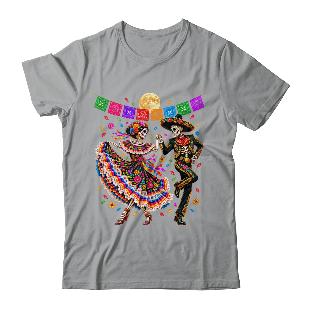 Dia De Los Muertos Dancing Skull Day Of The Dead Men Women Shirt & Tank Top | siriusteestore