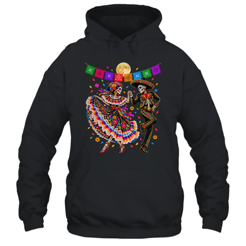Dia De Los Muertos Dancing Skull Day Of The Dead Men Women Shirt & Tank Top | siriusteestore