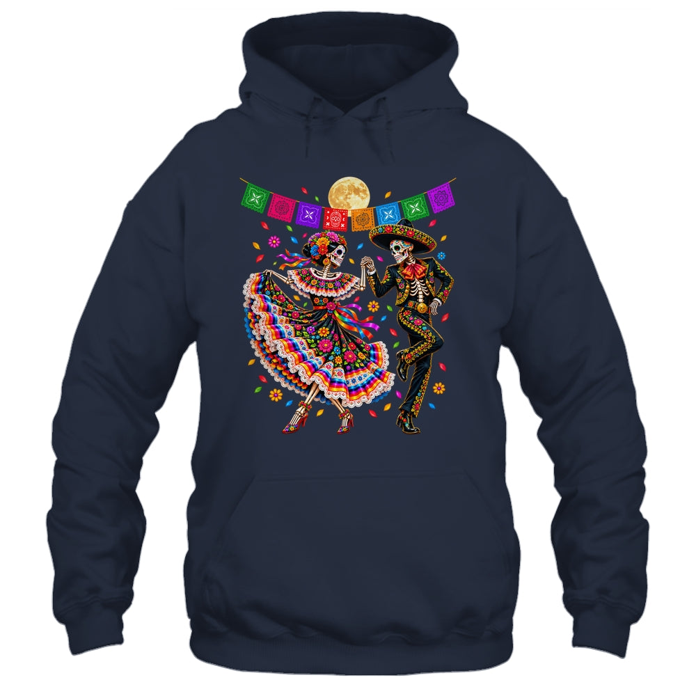 Dia De Los Muertos Dancing Skull Day Of The Dead Men Women Shirt & Tank Top | siriusteestore
