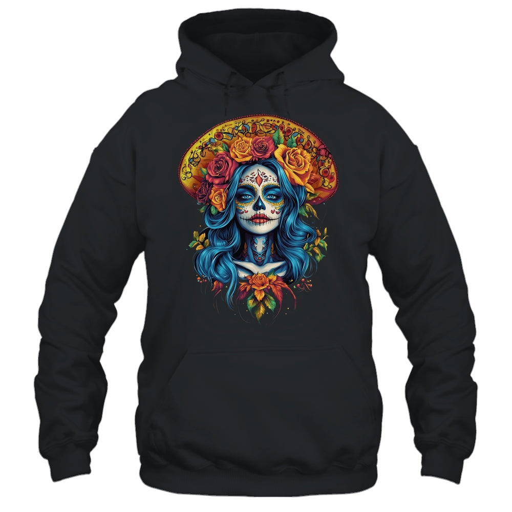 Dia De Los Muertos Skeletons Dancing Mexican Day Of Dead Shirt & Hoodie | siriusteestore