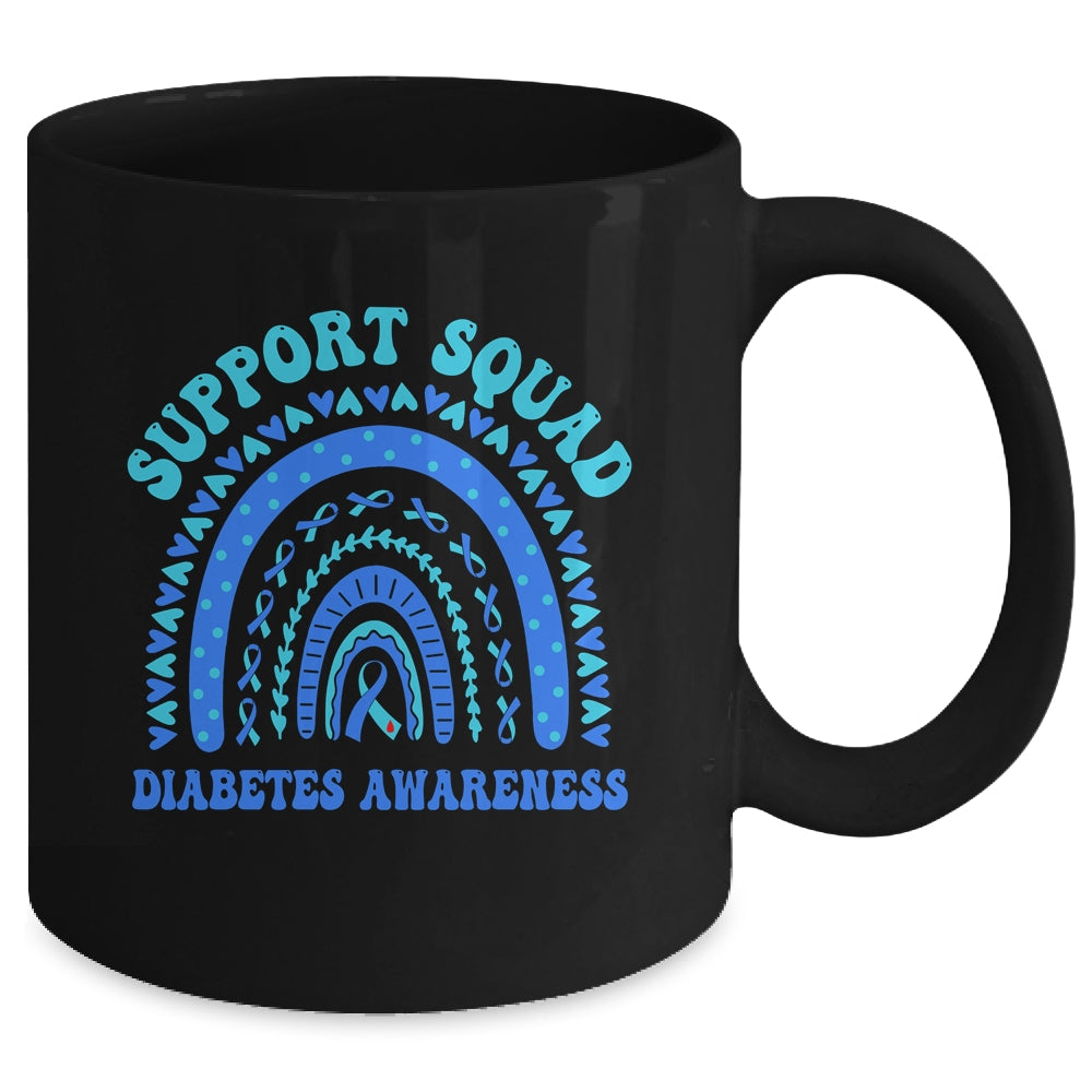 Diabetes Blue Support Squad Diabetes Awareness Mug | siriusteestore