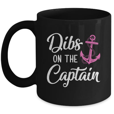 Dibs On The Captain Funny Boating Captain Wife Mug | siriusteestore