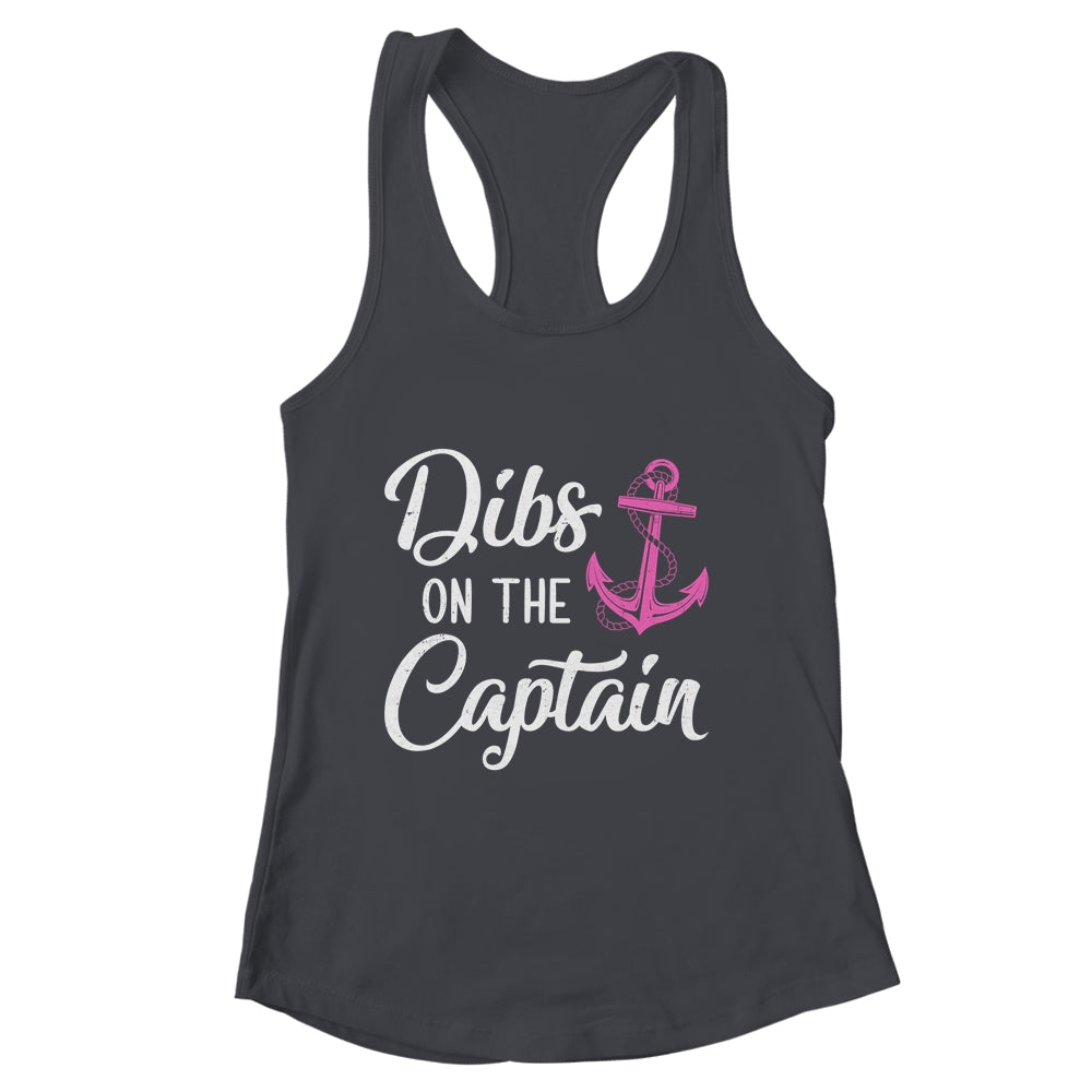 Dibs On The Captain Funny Boating Captain Wife Shirt & Tank Top | siriusteestore