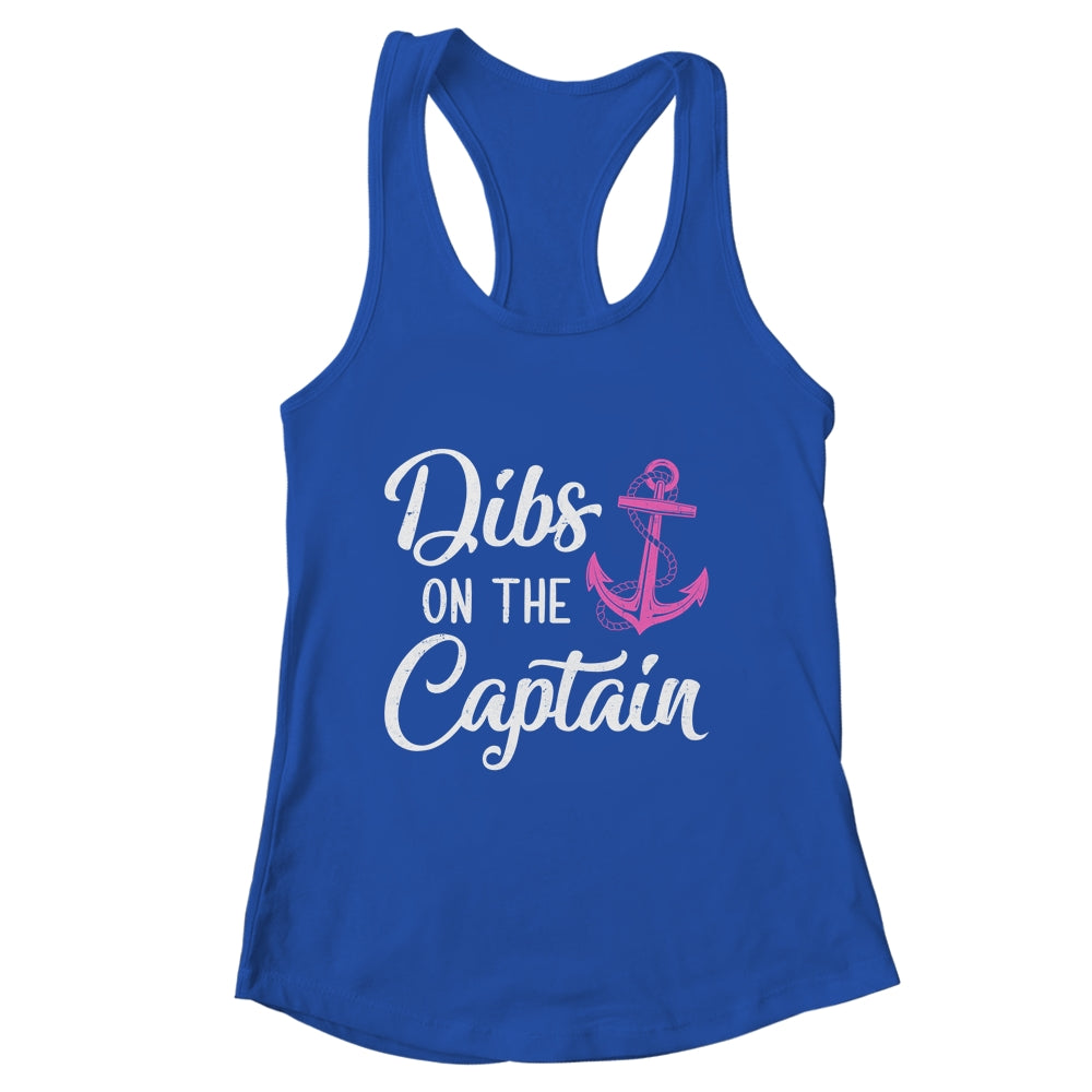 Dibs On The Captain Funny Boating Captain Wife Shirt & Tank Top | siriusteestore