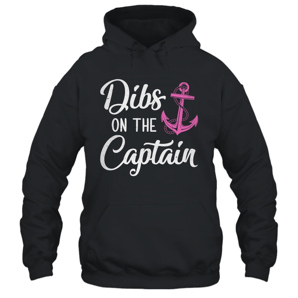 Dibs On The Captain Funny Boating Captain Wife Shirt & Tank Top | siriusteestore