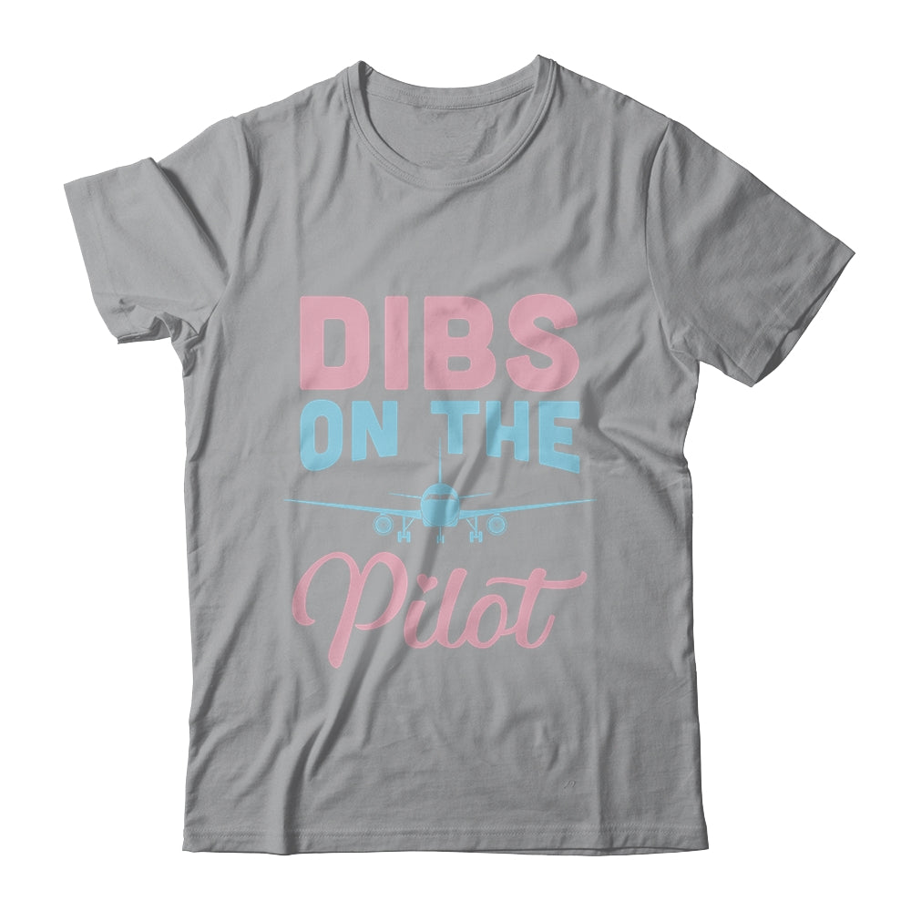 Dibs On The Pilot's Wife Funny Airman's Wife Girlfriend Shirt & Tank Top | siriusteestore