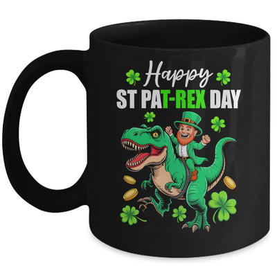 Dino St Patricks Day Kids Saint Patricks Boys Leprechaun Mug | siriusteestore