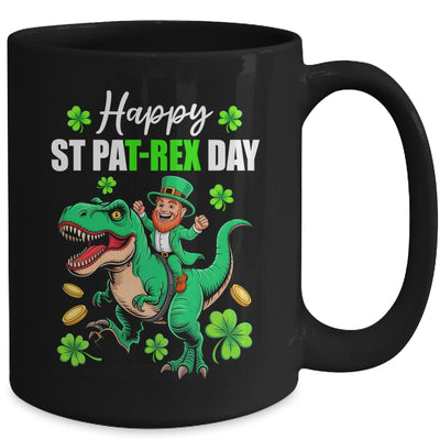 Dino St Patricks Day Kids Saint Patricks Boys Leprechaun Mug | siriusteestore