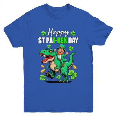 Dino St Patricks Day Kids Saint Patricks Boys Leprechaun Youth Shirt | siriusteestore