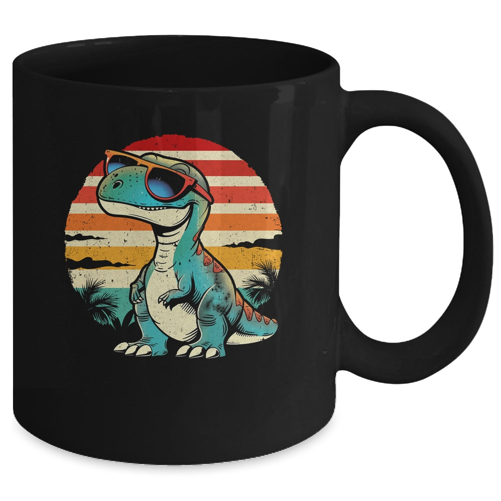 Dinosaur T-Rex Retro Novelty Men Kids Women Funny Dinosaur Mug | siriusteestore