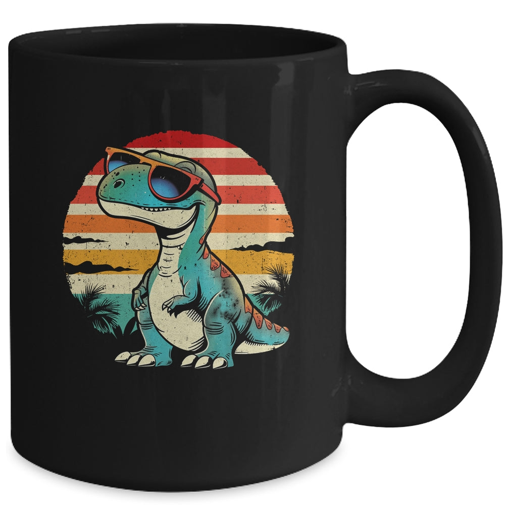 Dinosaur T-Rex Retro Novelty Men Kids Women Funny Dinosaur Mug | siriusteestore