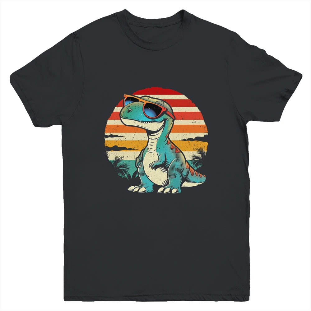 Dinosaur T-Rex Retro Novelty Men Kids Women Funny Dinosaur Youth Shirt | siriusteestore