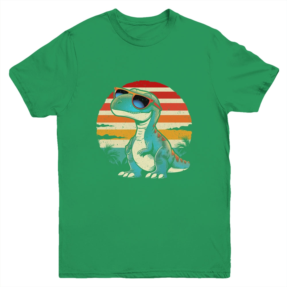 Dinosaur T-Rex Retro Novelty Men Kids Women Funny Dinosaur Youth Shirt | siriusteestore