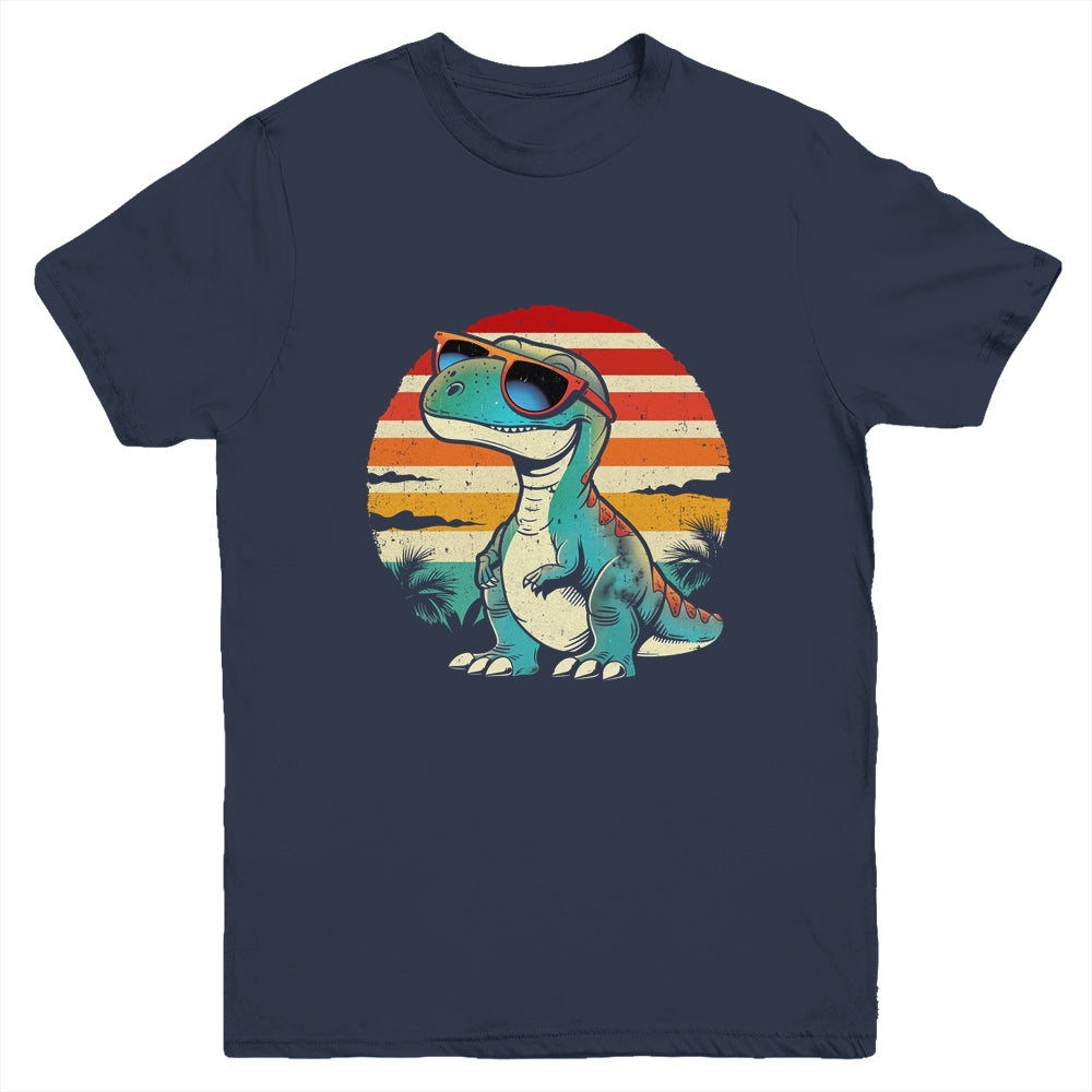 Dinosaur T-Rex Retro Novelty Men Kids Women Funny Dinosaur Youth Shirt | siriusteestore